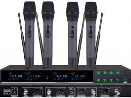 一拖四无线话筒